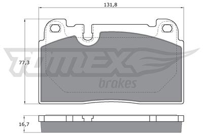 TOMEX Brakes TX 17-06 Číslo výrobce: 17-06. EAN: 5901646643796.