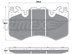 TOMEX Brakes TX 17-07