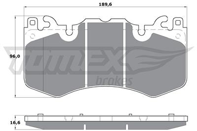TOMEX Brakes TX 17-07 Číslo výrobce: 17-07. EAN: 5901646643802.