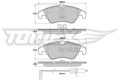 TOMEX Brakes TX 17-13 Číslo výrobce: 17-13. EAN: 5901646644335.