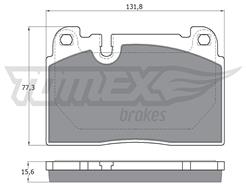 TOMEX Brakes TX 17-14