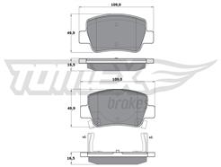 TOMEX Brakes TX 17-21