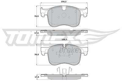TOMEX Brakes TX 17-29 Číslo výrobce: 17-29. EAN: 5901646644496.