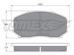 TOMEX Brakes TX 17-42