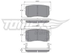 TOMEX Brakes TX 17-50