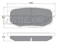 TOMEX Brakes TX 17-78