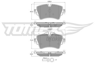 TOMEX Brakes TX 17-82 Číslo výrobce: 17-82. EAN: 5901646646810.