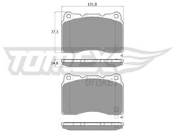 TOMEX Brakes TX 17-96
