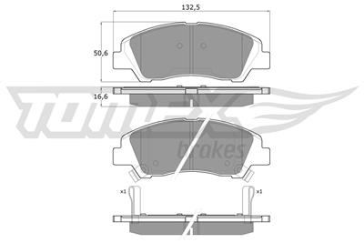 TOMEX Brakes TX 18-29 Číslo výrobce: 18-29. EAN: 5901646646988.