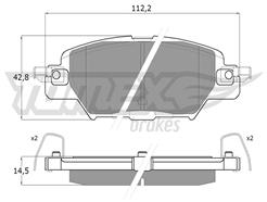 TOMEX Brakes TX 18-31