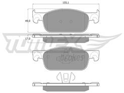 TOMEX Brakes TX 18-32