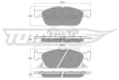 TOMEX Brakes TX 18-39 Číslo výrobce: 18-39. EAN: 5901646649590.