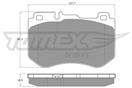 TOMEX Brakes TX 18-51
