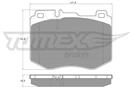 TOMEX Brakes TX 18-52