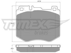 TOMEX Brakes TX 18-52