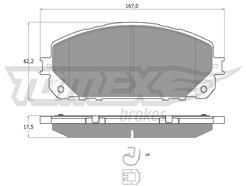 TOMEX Brakes TX 18-80