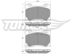 TOMEX Brakes TX 19-38