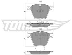 TOMEX Brakes TX 19-45