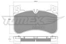 TOMEX Brakes TX 19-53