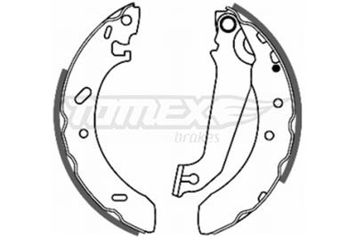 TOMEX Brakes TX 20-54 Číslo výrobce: 20-54. EAN: 5906485554531.