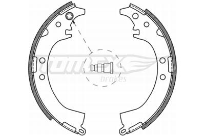 TOMEX Brakes TX 21-07 Číslo výrobce: 21-07. EAN: 5906485556887.