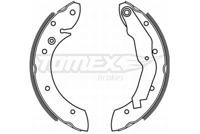 TOMEX Brakes TX 21-33 Číslo výrobce: 21-33. EAN: 5906485556993.