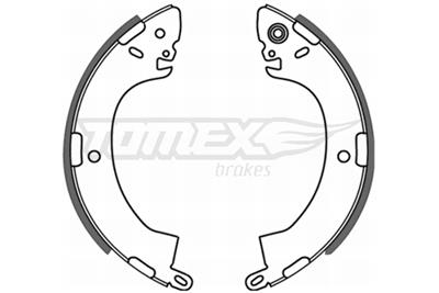 TOMEX Brakes TX 21-44 Číslo výrobce: 21-44. EAN: 5906485557105.