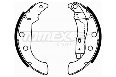 TOMEX Brakes TX 21-67 Číslo výrobce: 21-67. EAN: 5906485557334.