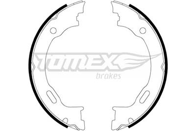 TOMEX Brakes TX 22-27 Číslo výrobce: 22-27. EAN: 5906485558331.