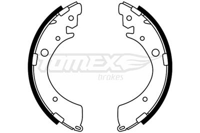 TOMEX Brakes TX 22-40 Číslo výrobce: 22-40. EAN: 5906485558553.