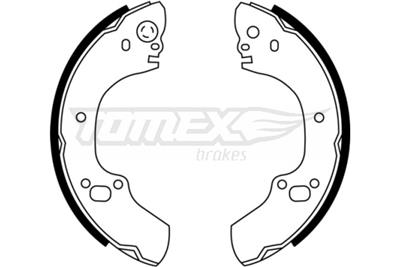 TOMEX Brakes TX 22-88 Číslo výrobce: 22-88. EAN: 5901646600201.