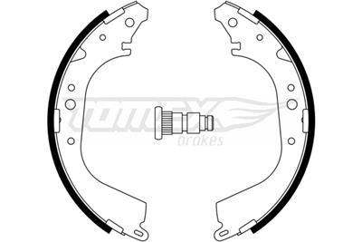 TOMEX Brakes TX 23-35 Číslo výrobce: 23-35. EAN: 5901646646063.
