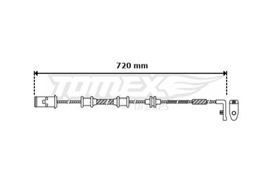 TOMEX Brakes TX 30-39 Číslo výrobce: 30-39. EAN: 5906485557716.