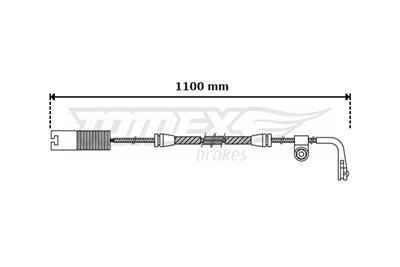 TOMEX Brakes TX 30-44 Číslo výrobce: 30-44. EAN: 5906485557761.