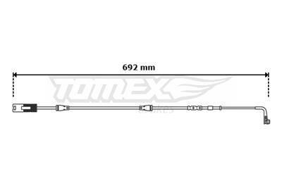 TOMEX Brakes TX 30-68 Číslo výrobce: 30-68. EAN: 5901646642263.