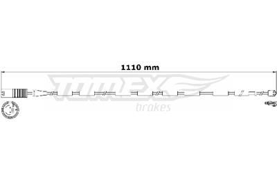 TOMEX Brakes TX 31-16 Číslo výrobce: 31-16. EAN: 5901646643895.