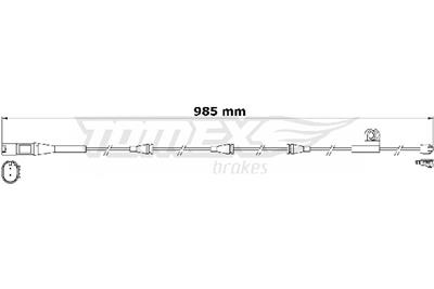 TOMEX Brakes TX 31-20 Číslo výrobce: 31-20. EAN: 5901646643932.