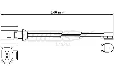 TOMEX Brakes TX 31-25 Číslo výrobce: 31-25. EAN: 5901646643987.