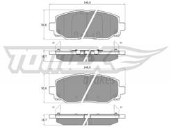 TOMEX Brakes TX 60-04