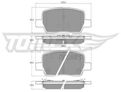 TOMEX Brakes TX 60-19