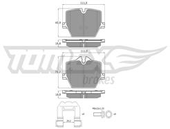 TOMEX Brakes TX 60-36