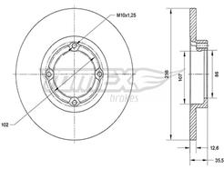 TOMEX Brakes TX 70-33