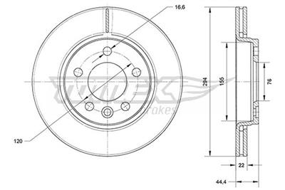 TOMEX Brakes TX 71-07 Číslo výrobce: 71-07. EAN: 5901646648142.