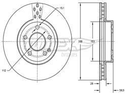 TOMEX Brakes TX 72-31
