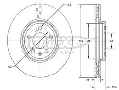 TOMEX Brakes TX 72-48