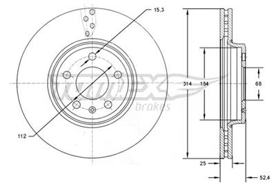TOMEX Brakes TX 72-48 EAN: 5901646601086.