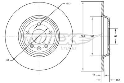 TOMEX Brakes TX 72-50 EAN: 5901646601109.