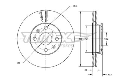 TOMEX Brakes TX 73-29 EAN: 5901646602496.