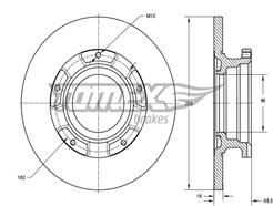 TOMEX Brakes TX 73-93