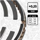 ET ENGINETEAM R1000625 - Sada piestnych krúžkov